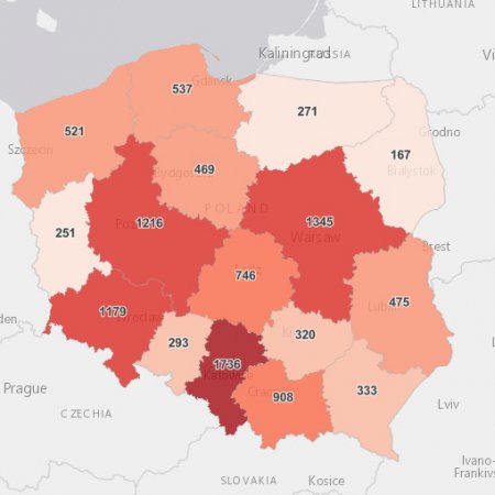 Koronawirus. 10 858 nowych zakażeń, zmarło 539 osób