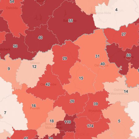 Najwyższy wskaźnik nowych zakażeń koronawirusem jest dziś u naszych sąsiadów