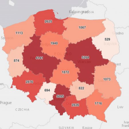 Koronawirus. Kolejny rekord zakażeń w Polsce. Zmarły 443 osoby