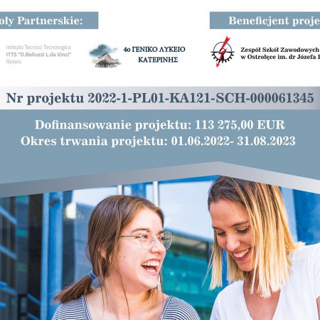 Realizacja następnego projektu unijnego we Włoszech i Grecji przez uczniów ZSZ 1 w Ostrołęce