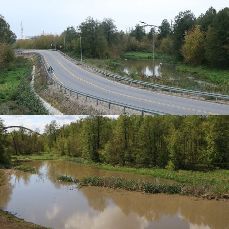 Most tymczasowy znika z krajobrazu Ostrołęki. Jako pierwsze do rozbiórki drogi dojazdowe