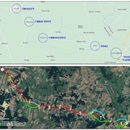 Tak pojedziemy na Tyszki Nadbory. Wybrano wariant centralny