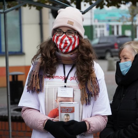 Ostrołęka zagrała dla małej Lenki [ZDJĘCIA, WIDEO]