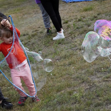 Piknik rodzinny i kino plenerowe z KGW Żebry-Wierzchlas [ZDJĘCIA]