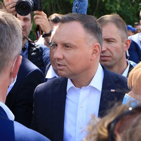 Prezydent Andrzej Duda w gminie Czerwin. Ważna deklaracja głowy państwa [WIDEO, ZDJĘCIA]