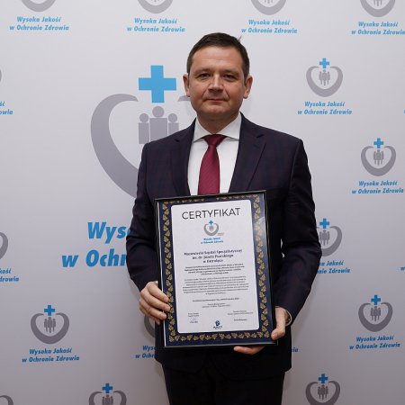 Prestiżowy certyfikat branży medycznej dla ostrołęckiego szpitala