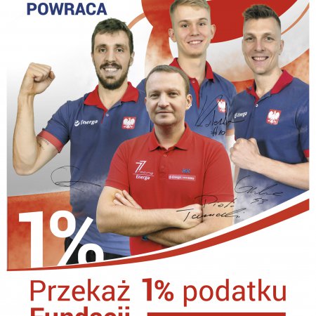 „Dobra energia zawsze powraca. Stań się jedną rodziną. Przekaż 1% podatku” Fundacji Energa