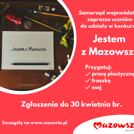 Jestem z Mazowsza – jeszcze tylko dwa tygodnie na zgłoszenia