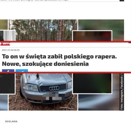 Niewinny na zdjęciu jako sprawca wypadku. Reakcja fakt.pl, ale... było też w gazecie
