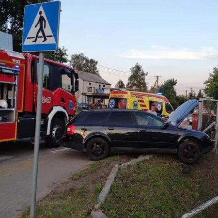 Wypadek w Myszyńcu. Sprawcą obywatel Tunezji [ZDJĘCIA]