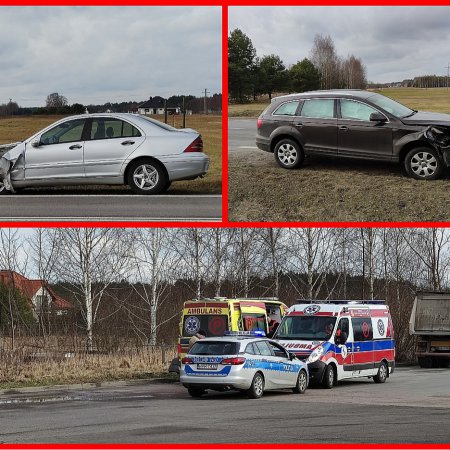 Kolizja za kolizją na Warszawskiej. Uszkodzonych kilka aut, w tym m.in. karetka [ZDJĘCIA]