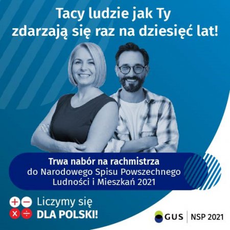 Nabór kandydatów na rachmistrzów spisowych