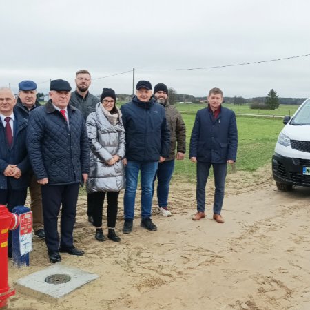 Kolejny fragment sieci wodociągowej w Gminie Łyse odebrany [ZDJĘCIA]