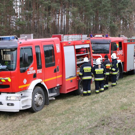 Pożar przy miejskiej oczyszczalni ścieków [ZDJĘCIA]