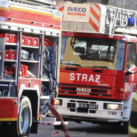 Wichury w Polsce. Kilka interwencji strażaków w powiecie ostrołęckim. Powalone drzewa