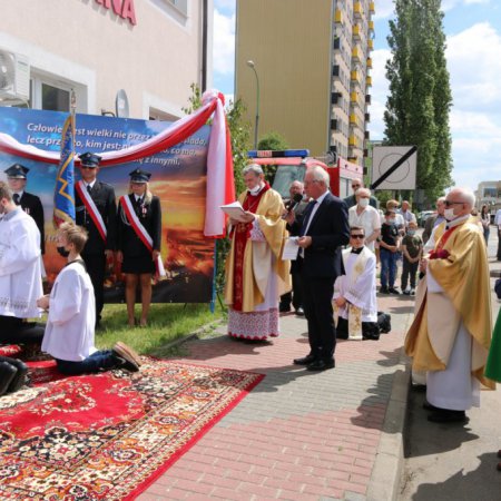 Boże Ciało 2021 w Ostrołęce. Procesje ulicami miasta [WIDEO, ZDJĘCIA]