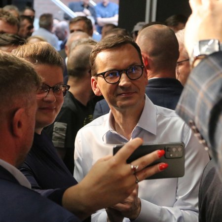 Premier Morawiecki w Ostrołęce. 10 najważniejszych cytatów [ZDJĘCIA]