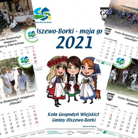 Koła Gospodyń Wiejskich w kalendarzu gminy Olszewo-Borki