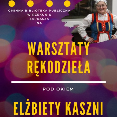 Warsztaty robienia palm wielkanocnych GBP w Rzekuniu