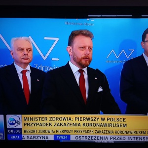 Jest pierwszy przypadek koronawirusa w Polsce!