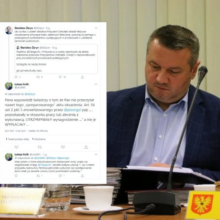 Prezydent Ostrołęki odpowiada rzecznikowi ministra. Pisze o "spreparowanym akcie oskarżenia"