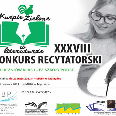 Konkurs Recytatorski Kurpie Zielone w Literaturze