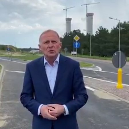 Poseł Czesław Mroczek w Ostrołęce: "Tu powstaje najdroższy gruz na świecie" [WIDEO]