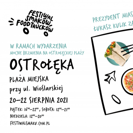Festiwal Smaków Food Trucków w Ostrołęce. Gotowi? To już w ten piątek!