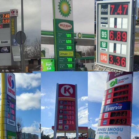 Na stacjach paliw coraz drożej. Ceny szybują w kierunku 8 złotych!