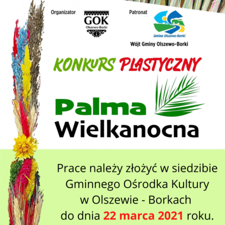 Konkurs plastyczny „Palma Wielkanocna”