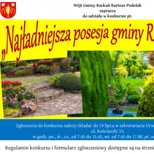 Rzekuń: Rusza konkurs na „Najładniejszą posesję 2019”