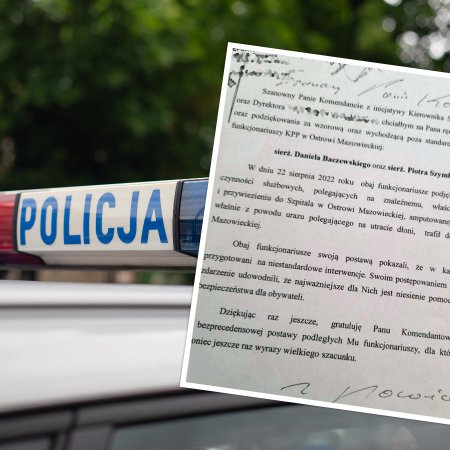 Policjanci odnaleźli... odciętą dłoń. "Są przygotowani na niestandardowe interwencje"