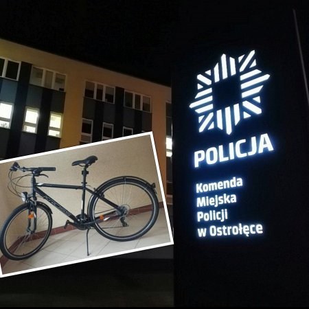 Nocny pościg za rowerowym złodziejem ulicami Ostrołęki