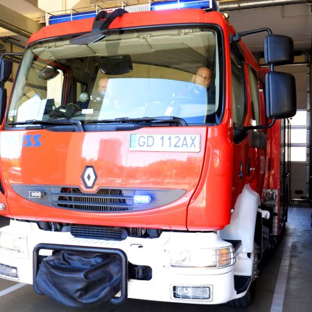 Strażacy i energetycy wspólnie na poligonie w Bąkowie
