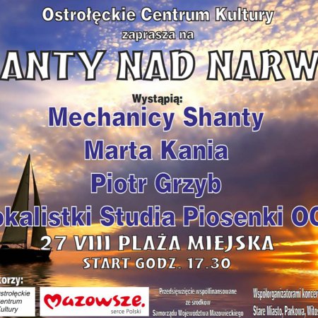 Koncert „Szanty nad Narwią” w Ostrołęce. Kto wystąpi?