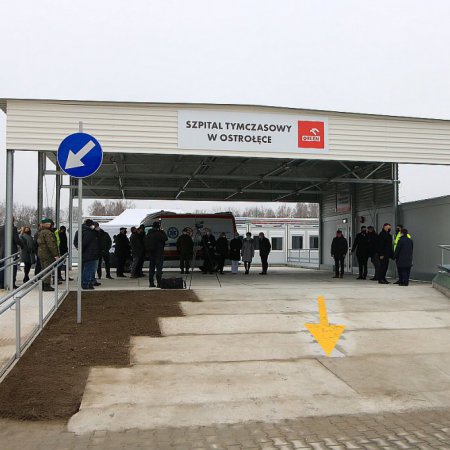Szpital tymczasowy w Ostrołęce będzie ponownie uruchomiony