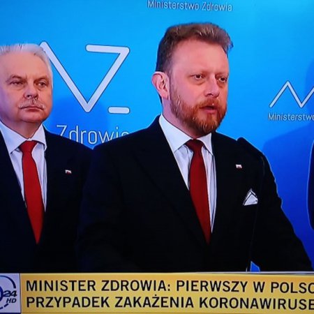 Minister zdrowia: „Podejrzewam, że w Polsce zakażonych koronawirusem SARS-CoV-2 jest ok. 20-30 tys. osób."