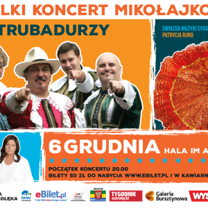 Wyjątkowy koncert Patrycji Runo i Trubadurów [KONKURS]