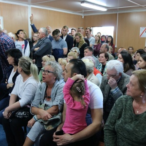 Spotkanie wyborcze Rady Osiedla Leśne: Znów emocje brały górę [WIDEO, ZDJĘCIA]