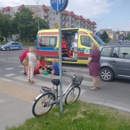 Ksiądz z Ostrołęki pomógł ofierze wypadku w Łomży [FOTO]
