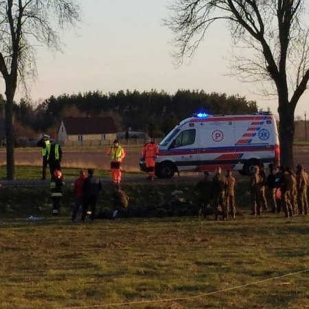 Żołnierze poszkodowani w wypadku pod Goworowem dziękują za pomoc lekarzom z ostrołęckiego szpitala
