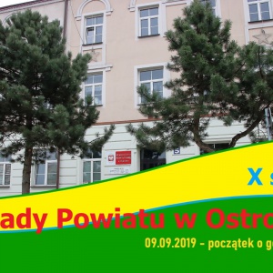 X sesja rady Powiatu w Ostrołęce [TRANSMISJA NA ŻYWO]