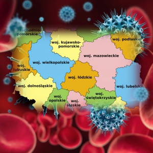 Kolejnych 45 zakażeń koronawirusem w Polsce, w sumie 1289 osób