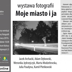 Wernisaż wystawy „Moje miasto i ja” w OCK