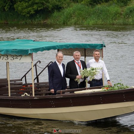 Ostrołęka uroczyście “poślubiła” rzekę Narew [WIDEO, ZDJĘCIA]