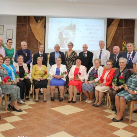 Mieszkańcy gminy Myszyniec świętowali Złote Gody