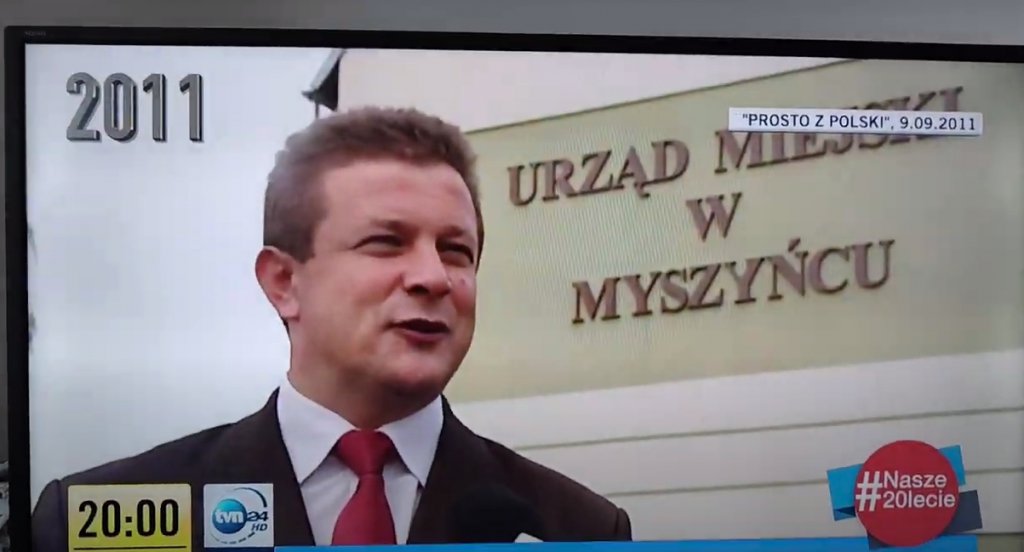 Były burmistrz Myszyńca Bogdan Glinka