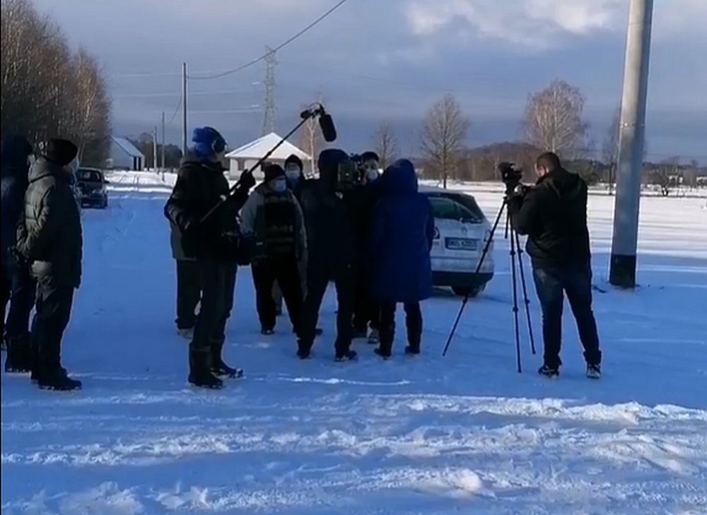 fot. kadr z transmisji prowadzonej w facebookowym profilu Przytuliska OdNowa